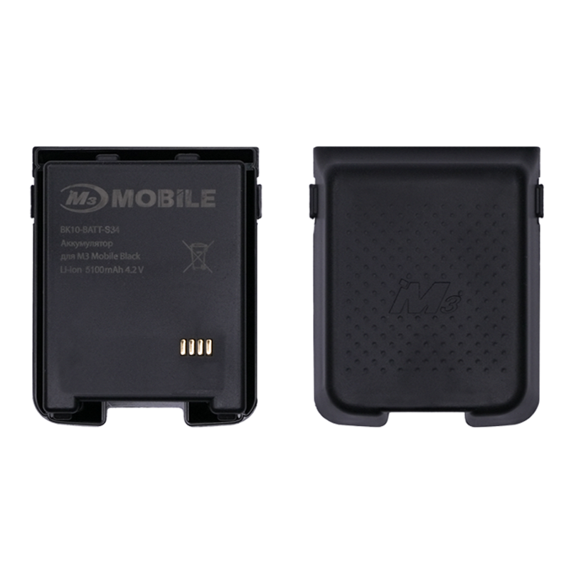 M3 Mobile black Battery 5100mah